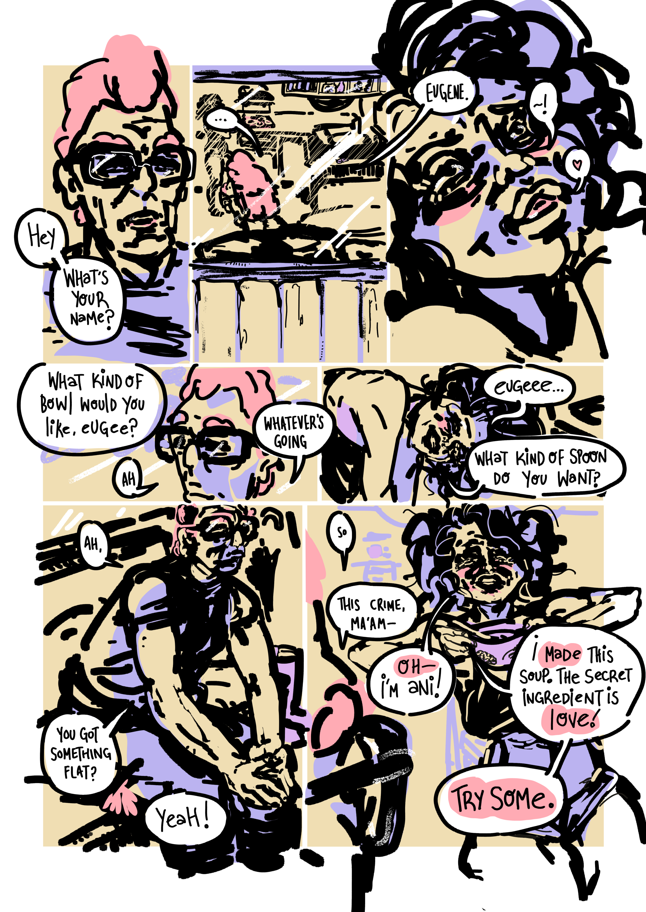 Page 11: Ani insists on soup