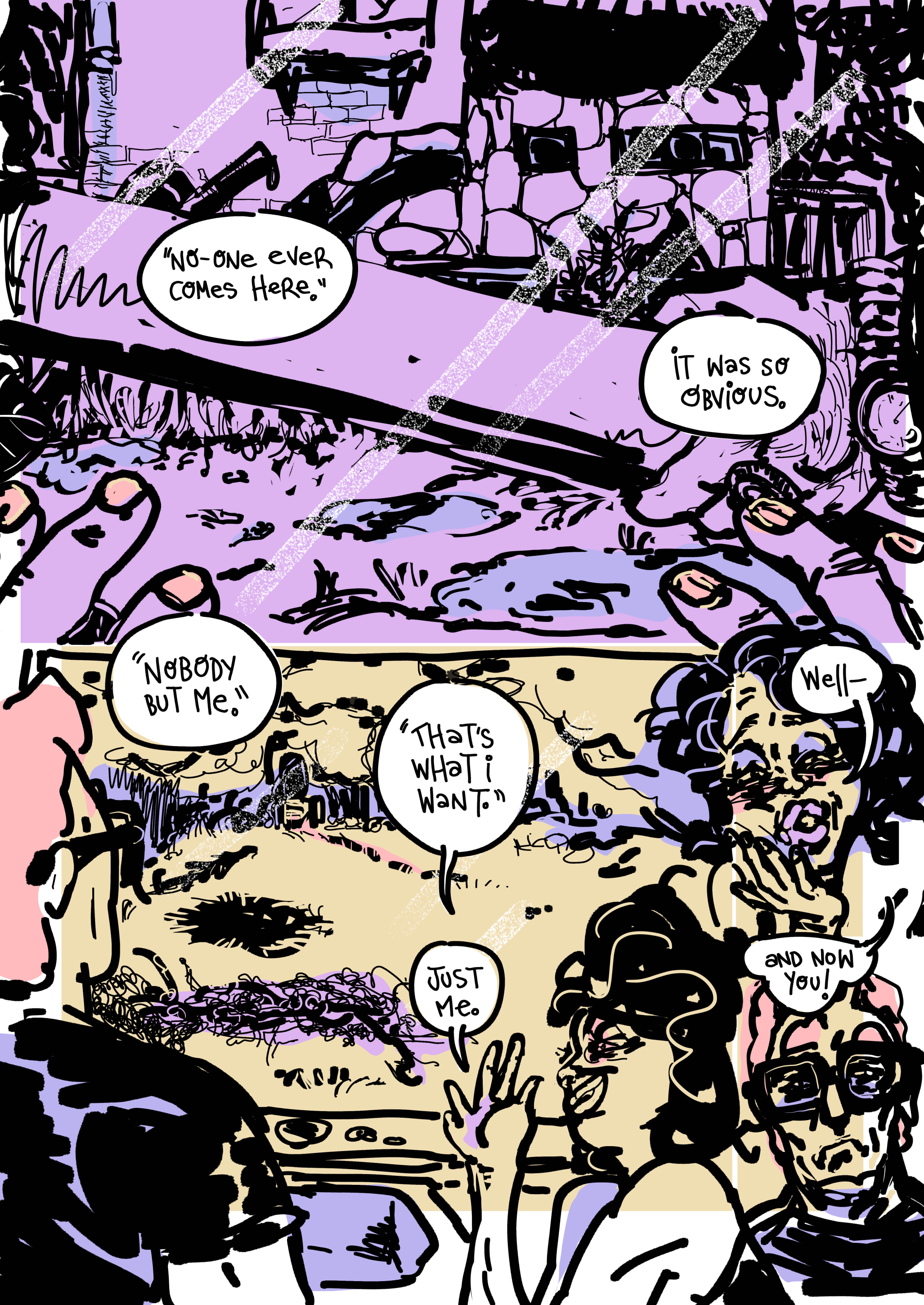 Page 21: Ani loves to be alone