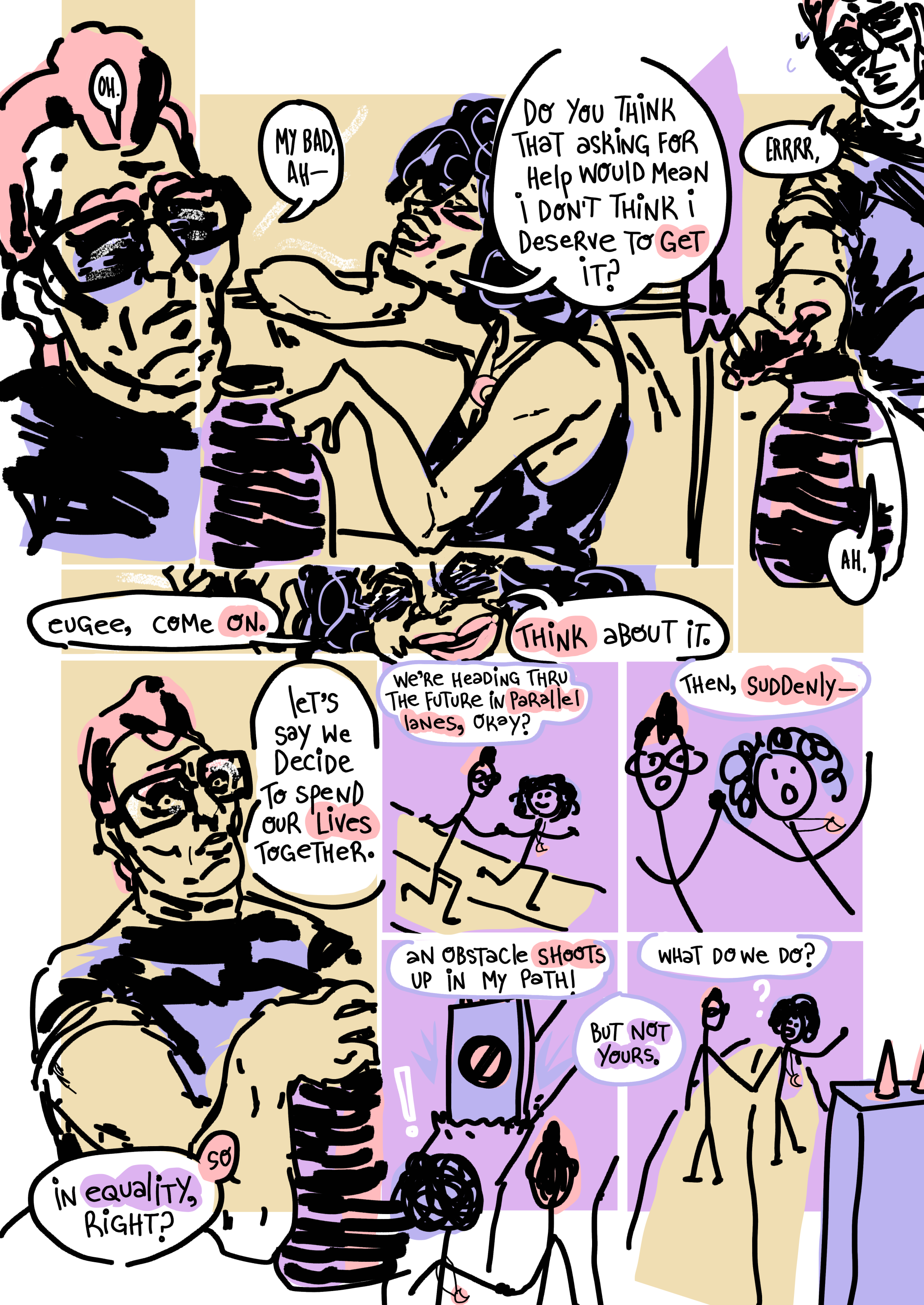 Page31: Ani begins to explain feminism