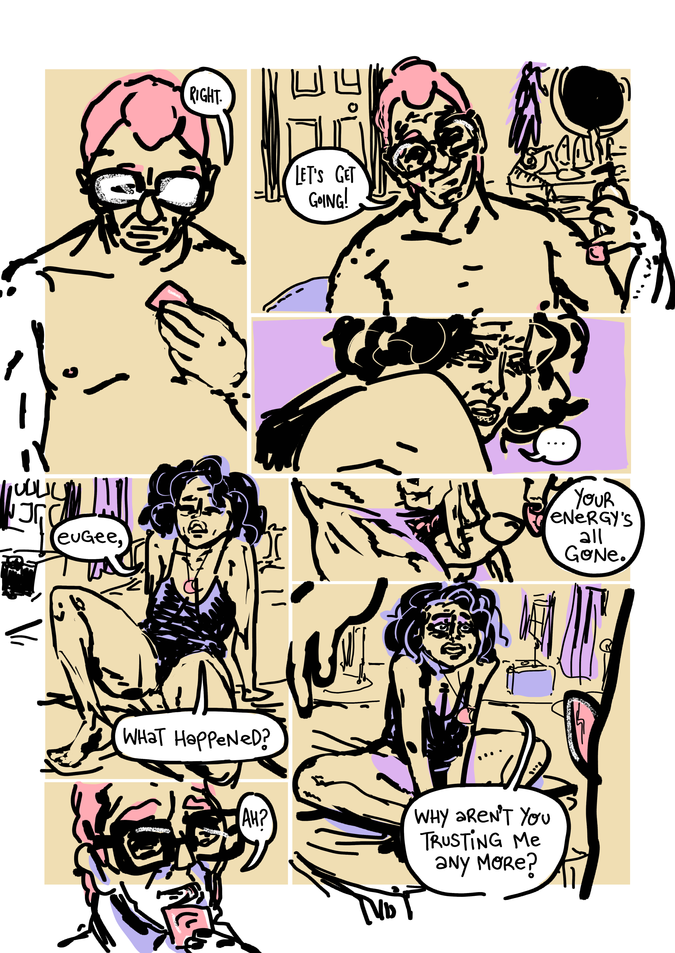 Page 46: Ani senses a change