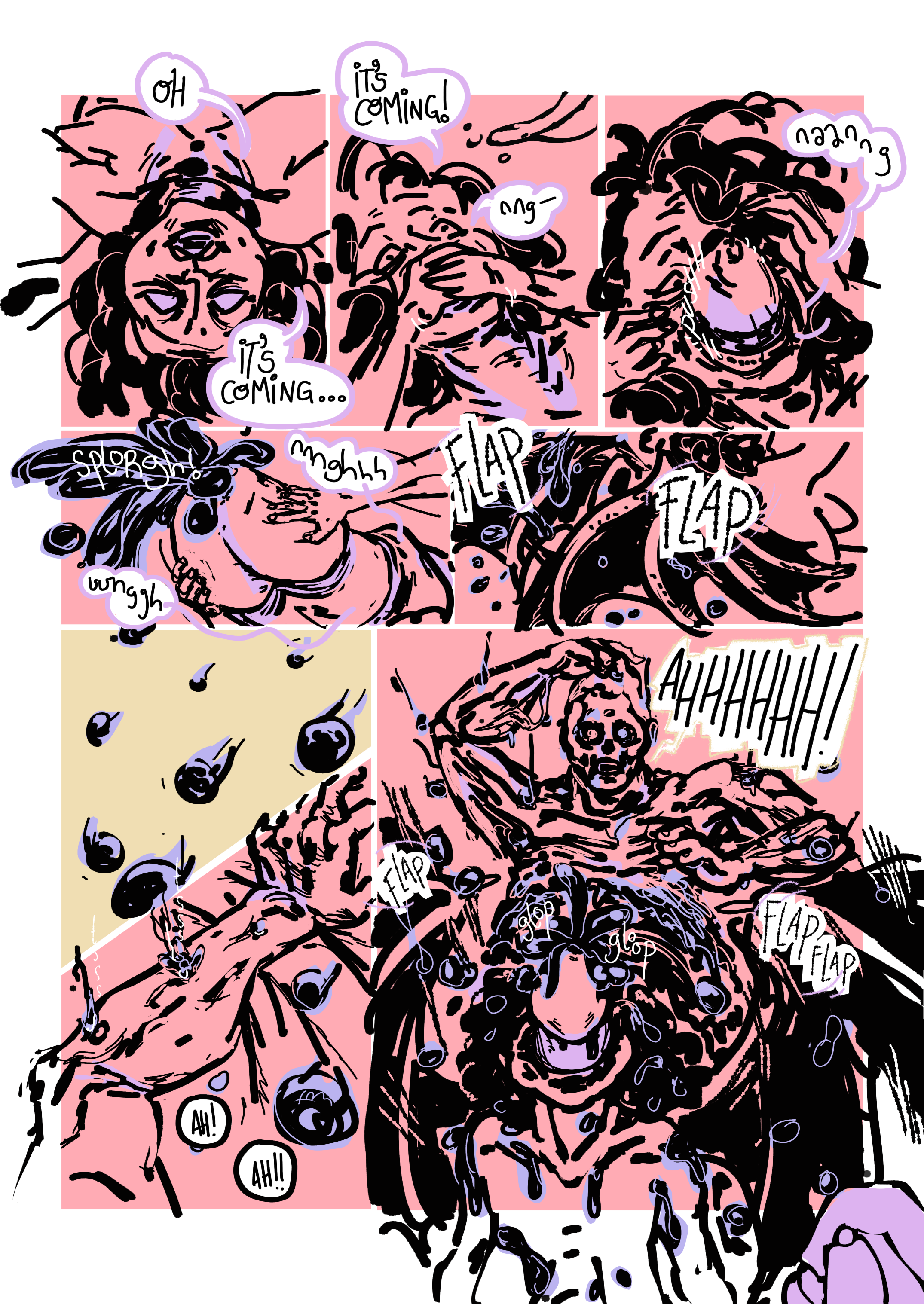 Page 74: eugene is melted by the devils cum