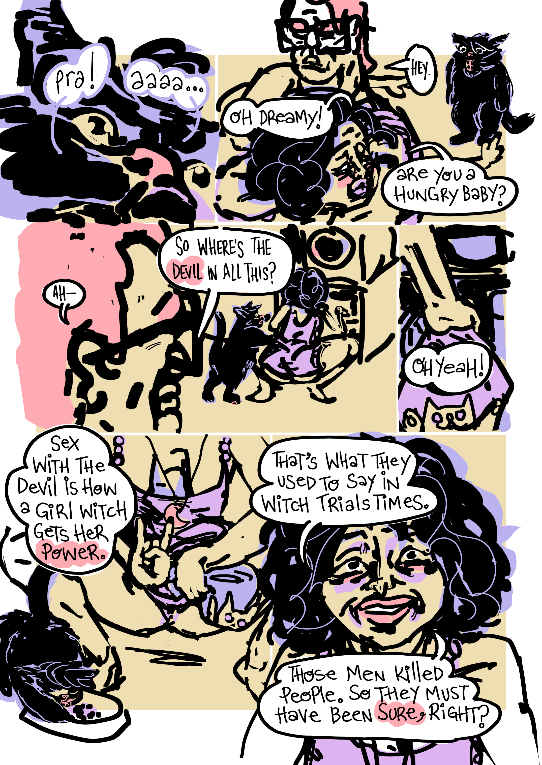 Page 86: feeding the cat